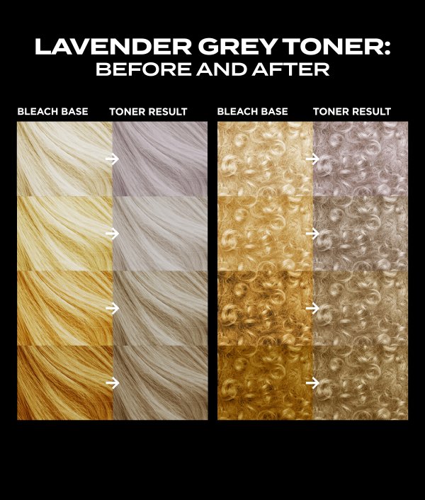 Bleach london lavender online grey toner
